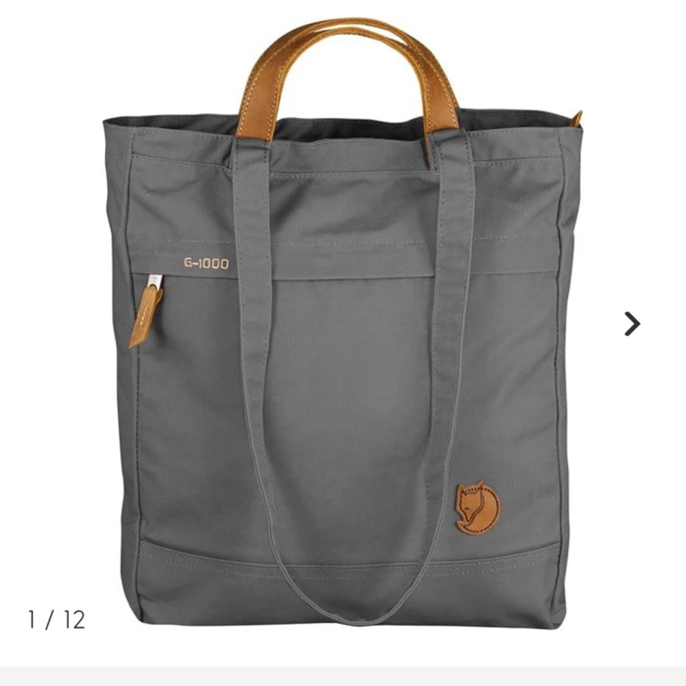 Fjallraven totepack #1 stone grey/black